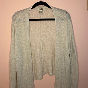 Cream colored cardigan, sweater